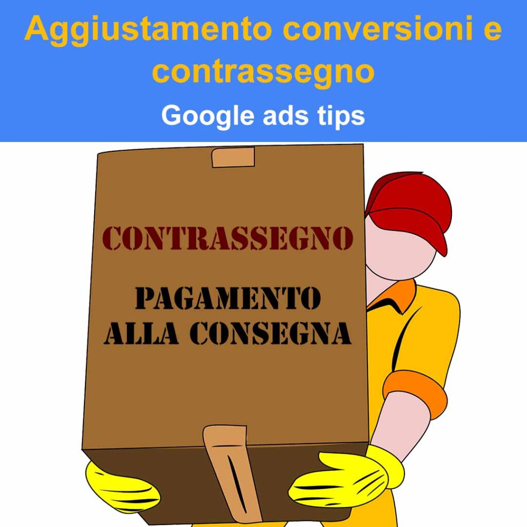 aggiustamento conversioni e contrassegno
