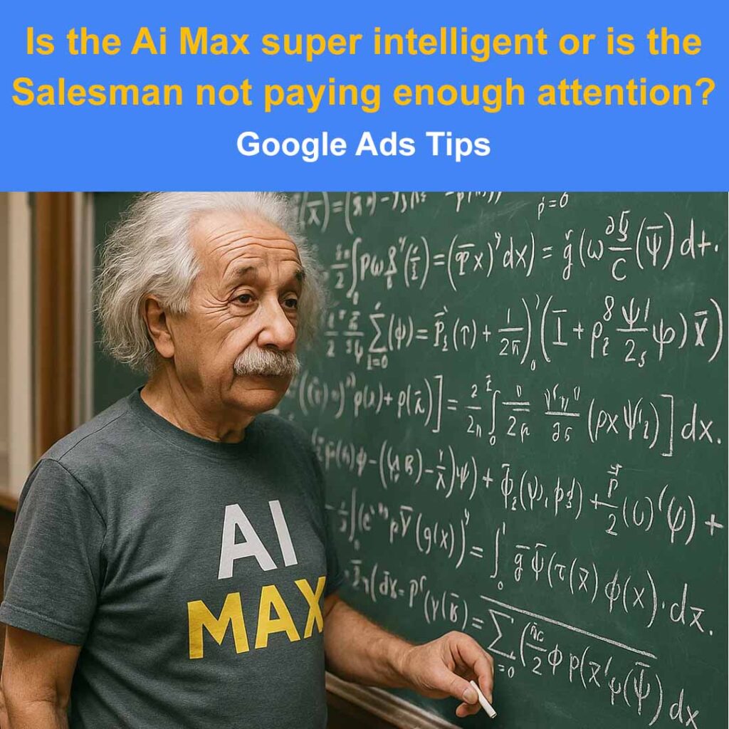 AI Max: super intelligente o commerciale poco attento?