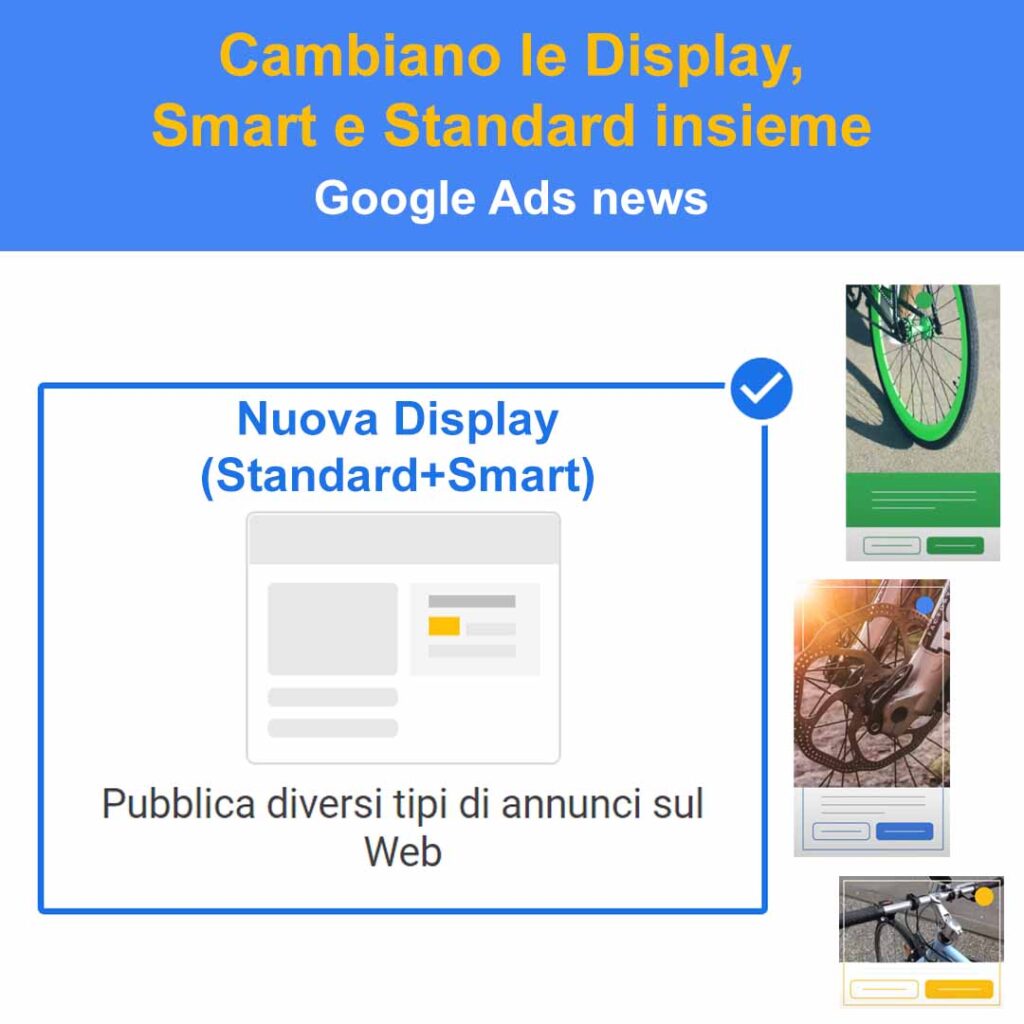 cambiano le display smart e standard insieme