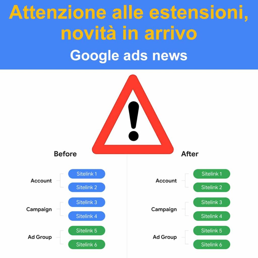 attenzione alle estensioni novita in arrivo