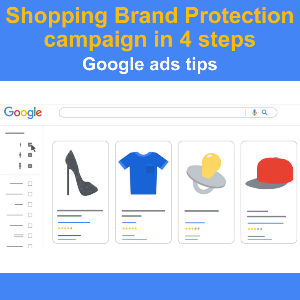 shopping di brand protection in 4 steps