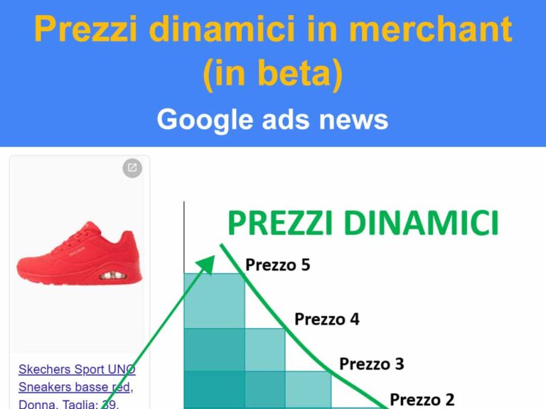 Prezzi dinamici google ads